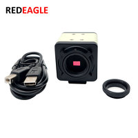 2K 4MP 2560x1440 30fps MJPG Monocular Binocular Digital HD Industrial Microscope Camera UVC Mini Box PC Video Live Webcam