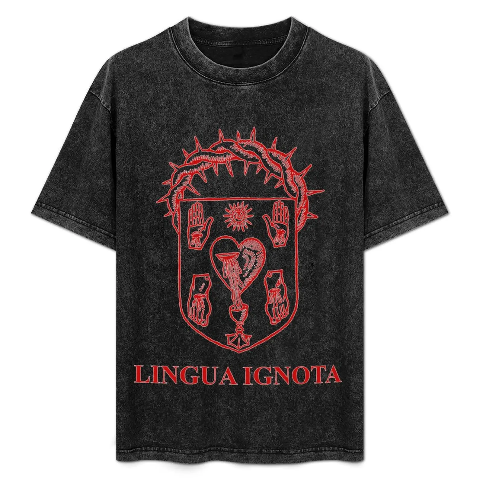 

Lingua Ignota Classic T-Shirt man tshirt t shirt man casual T-Shirt
