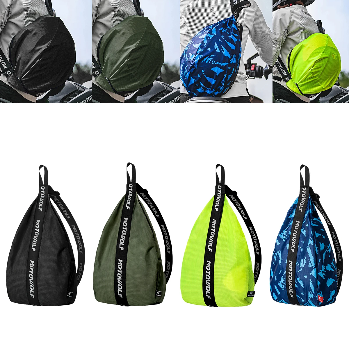 

Motorcycle Helmet Bags Female Men Travel Moto Bags Reflective Large Capacity Motorcycle Helmet Backpack Accessories