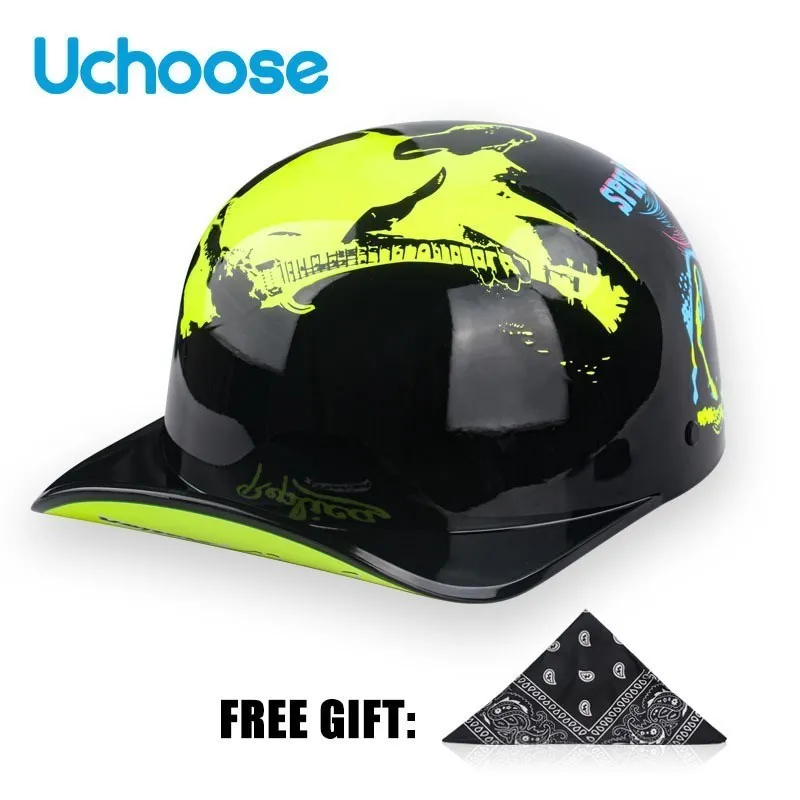 discontinued motorcycle helmets youth ILM ATV Helmet Kids Dirt Bike Helmet Model Z705 Hip-hop / Large safety backpack yellow graphics of this Color:ocean blue Open Face Motorcycle Helmets,
