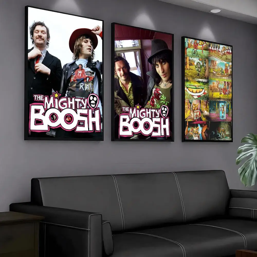 tv series T-The Mighty Boosh-H Painting Calligraphy Artwork for Home Bedroom Office Wall Decoration Gift