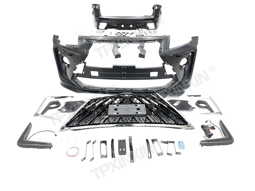 

Комплекты для кузова автомобиля Toyota Highlander 2009-2012, комплект для обновления, модификации, объемного покрытия, комплект для переднего бампера, заднего бампера в сборе, автозапчасти