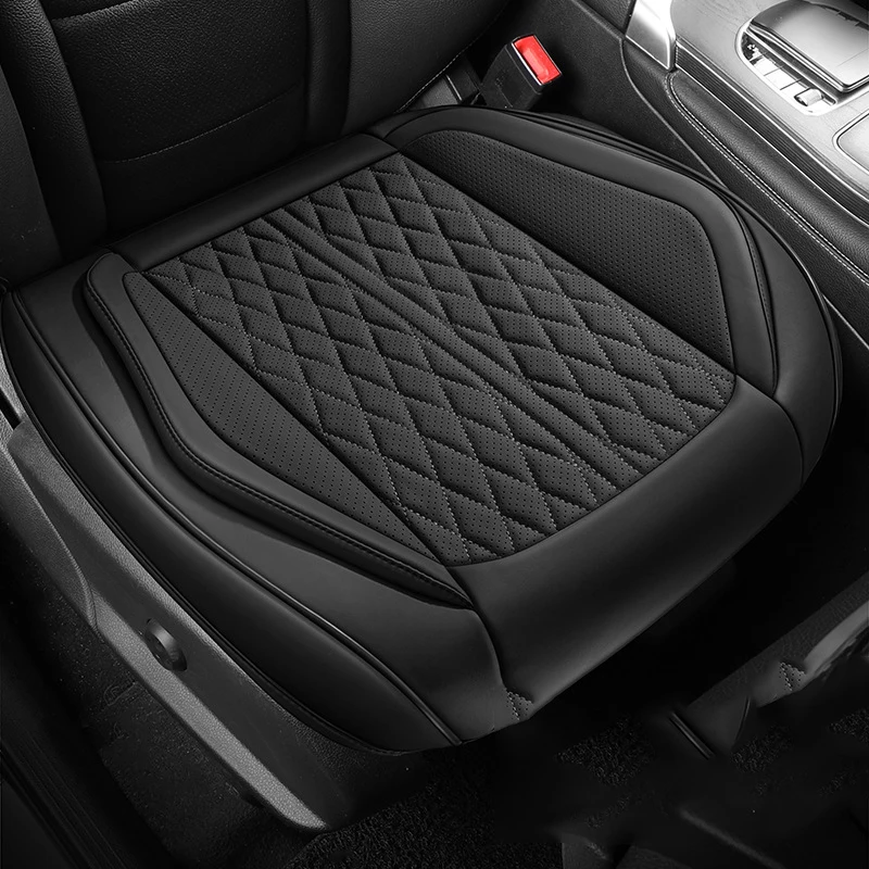 

Новый чехол для переднего автомобильного сиденья из искусственной кожи, подушка для сиденья автомобиля, универсальный защитный коврик для автомобильного кресла, аксессуары для авто.