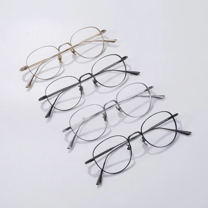 

New Retro Ultra Light Glasses Frame for Women Optical Prescription Eyewear Custom Lens Men Myopia Reading Office Oval Eyeglass