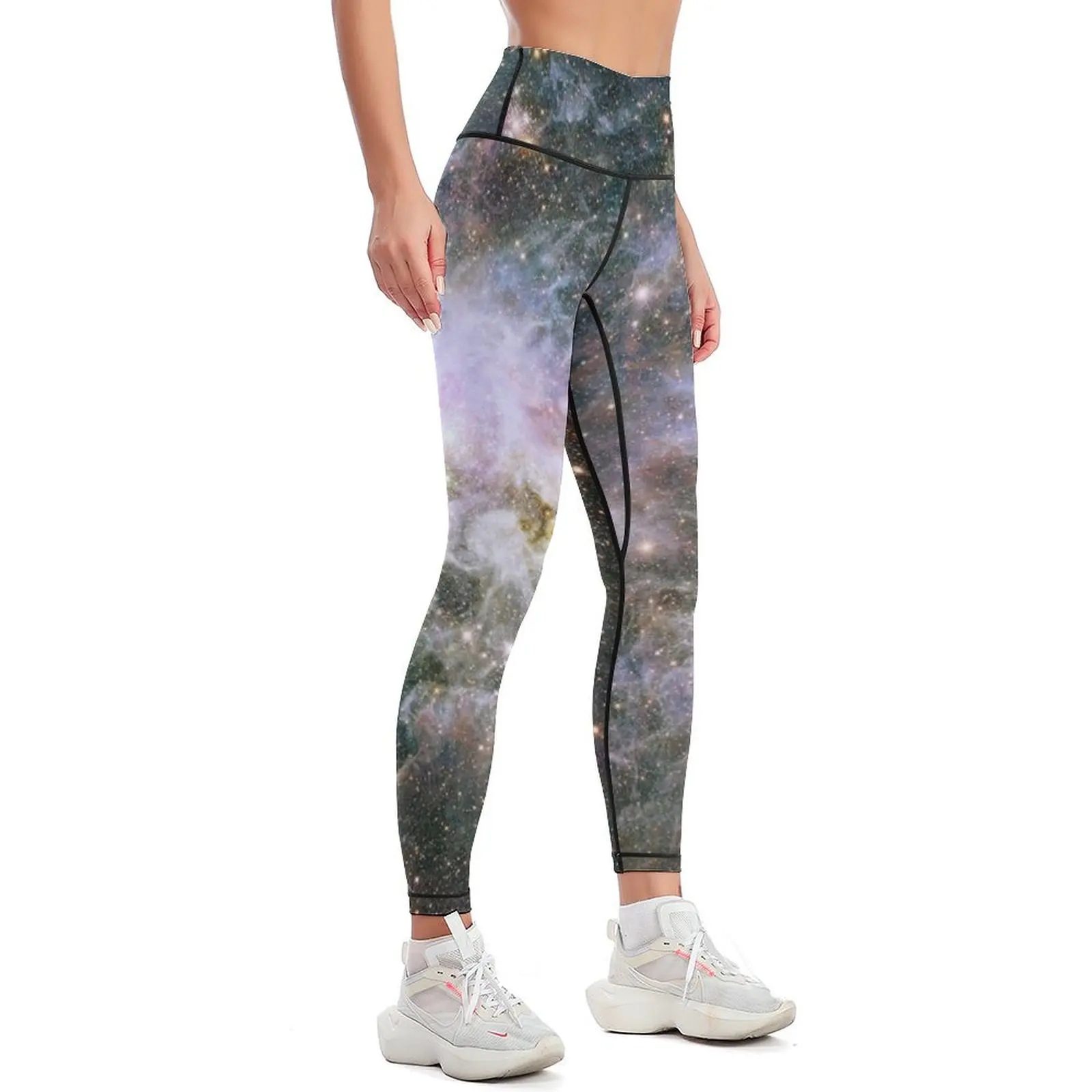 Tarantula Nebula Astronomy Leggings gym top gym wear sportswear gym Women's trousers Womens Leggings