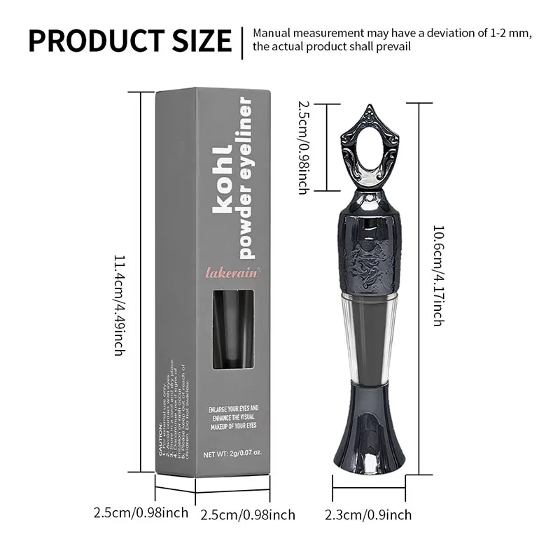 Eyeliner Power Waterproof Black Eyeliner Pencils Smudge Proof Long Lasting Easy Use Beginner Friendly Eye Makeup for All Day