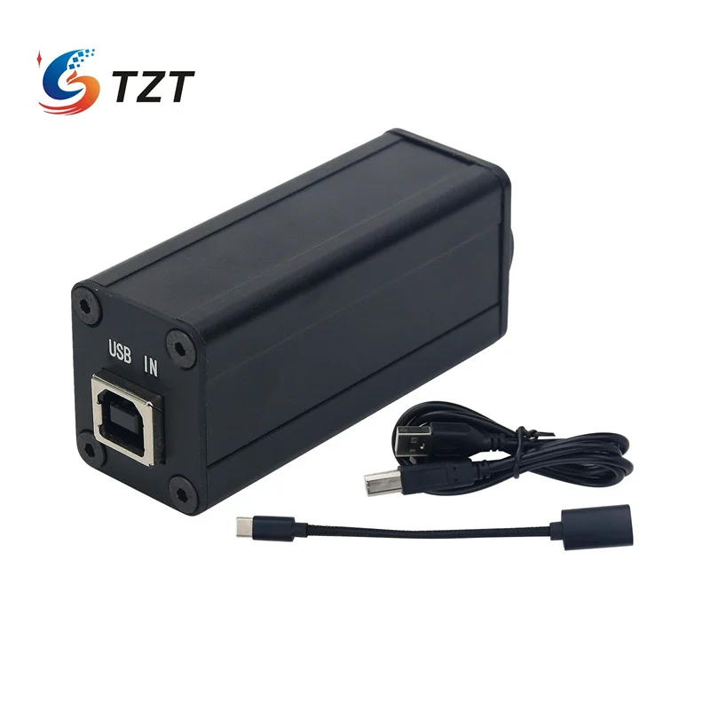 TZT 16Bit 44.1K-48K USB Digital Interface USB-B to AES Digital Output Stage Sound Mixer with Balanced Output Drive Chip