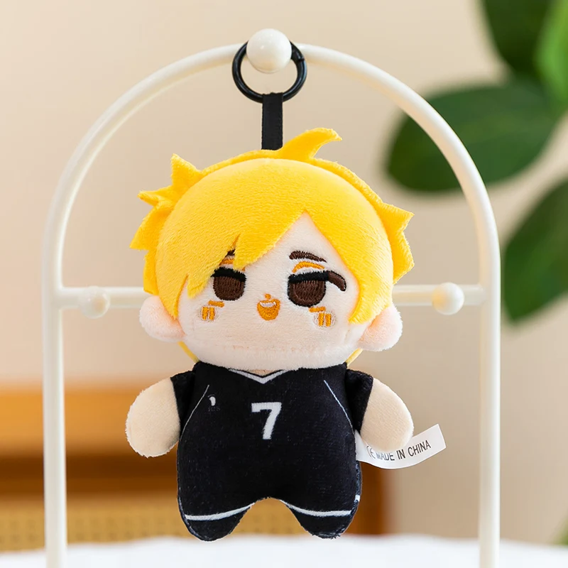 Haikyuu!! Anime Plüsch-Schlüsselanhänger Hinata Kageyama Oikawa Kuroo Nishinoya Puppe Taschenanhänger Sammlerstück Anhänger Rucksack Handtaschen-Deko – Detail 2