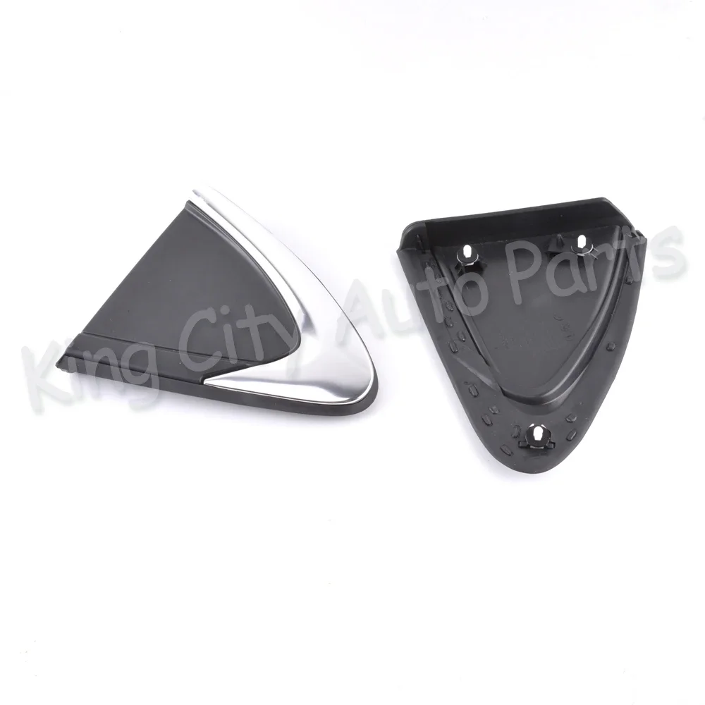 CAPQX For Chevrolet Cruze 2017 Rear Triangle Window Trim Plate Rear Windshield Side Corner Exterior Triangle Garnish Cover Panel