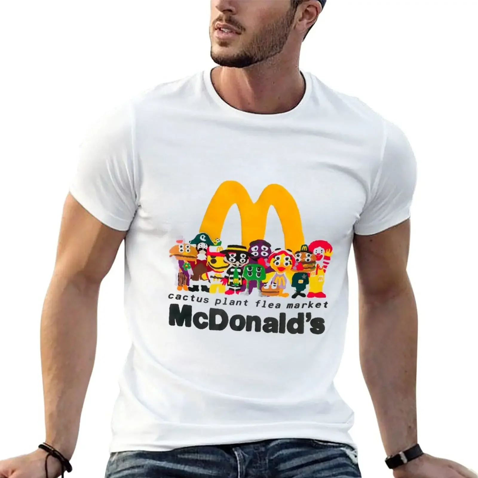 

Slinging Adult Happy Meals T-Shirt sublime funnys mens plain t shirts