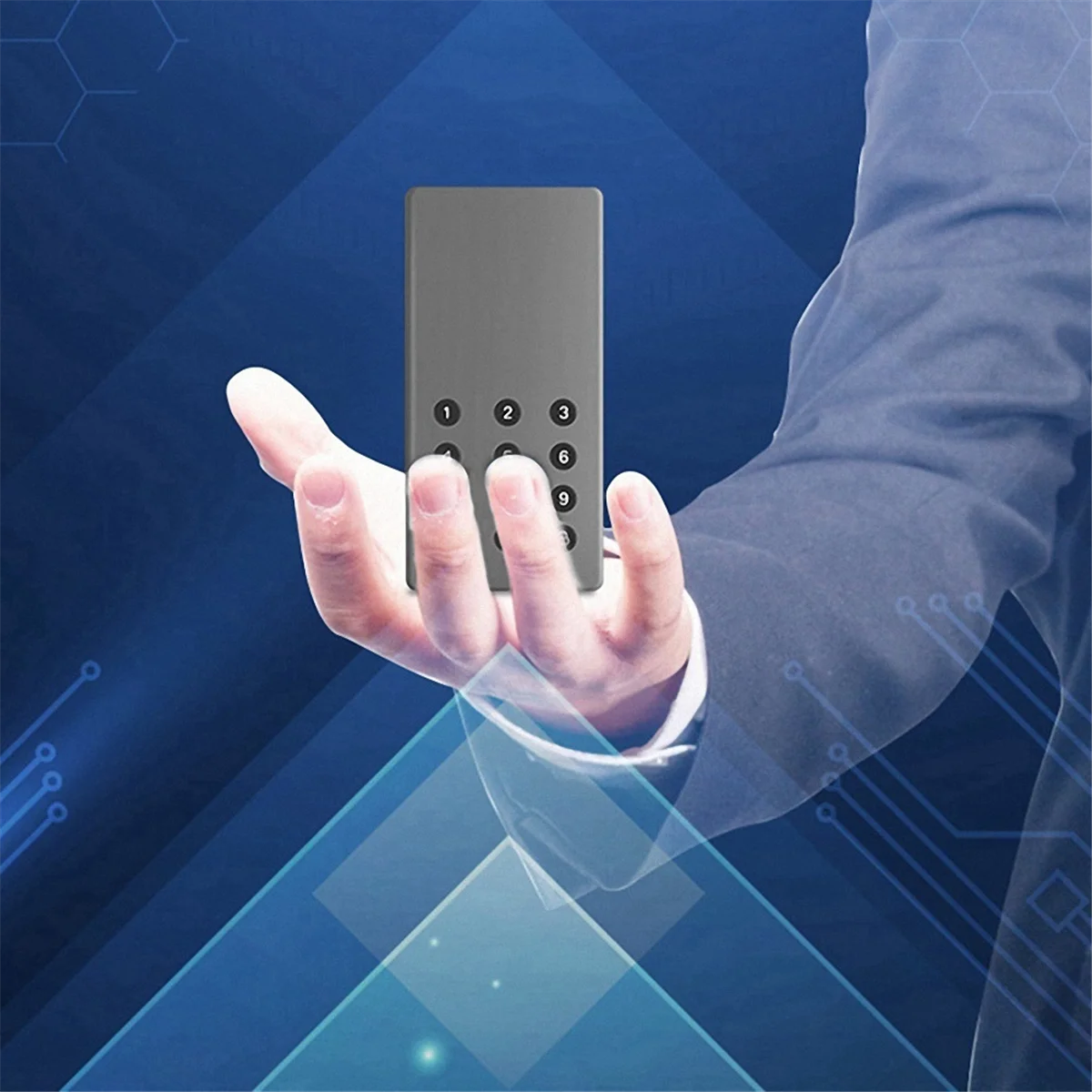 256G Type-C Digital Encryption M.2 SATA SSD Hard Disk Drive