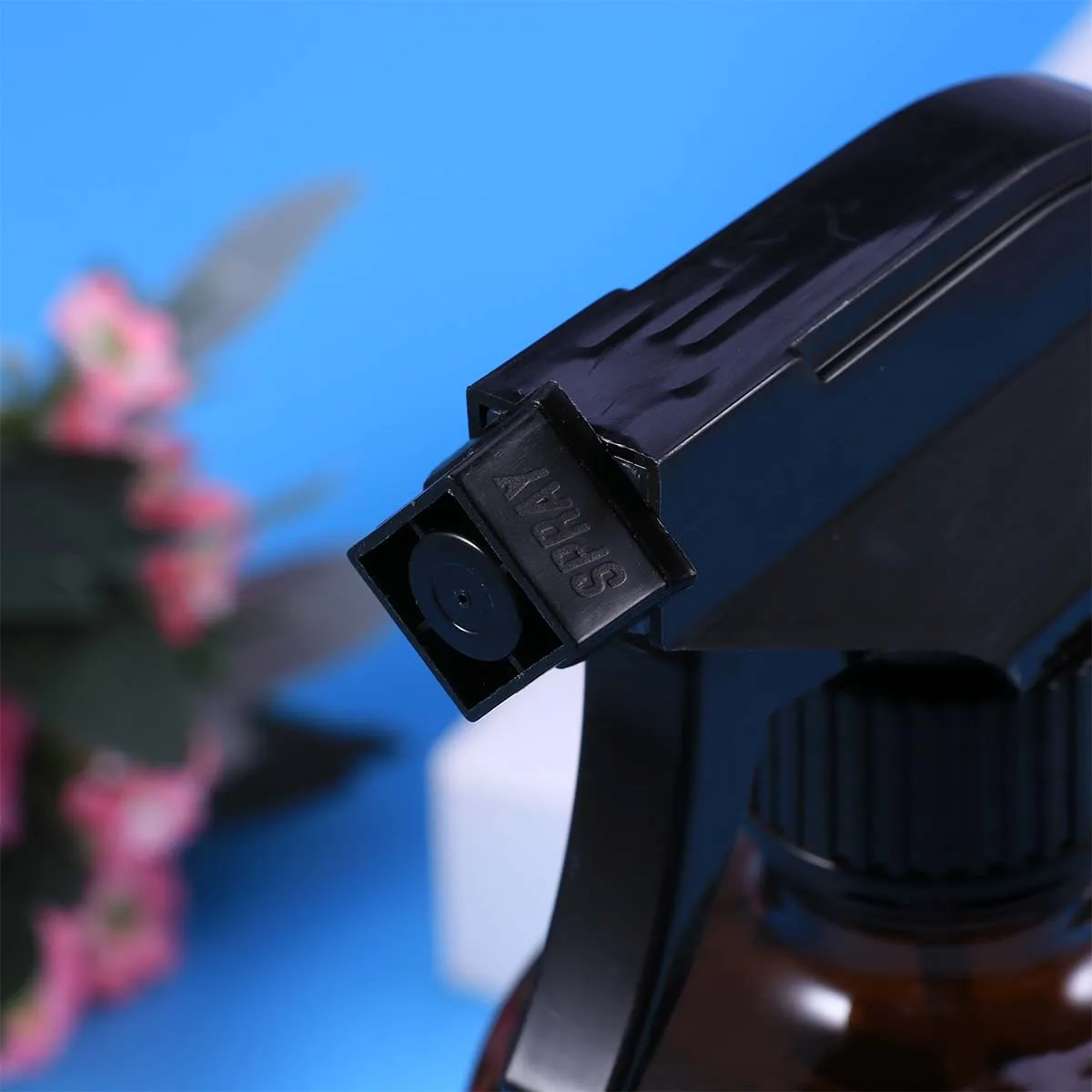 

500Ml Spray Bottle Brown Glass Refillable Portable Storage for Essential Oils Homemade Lotions Body Mist