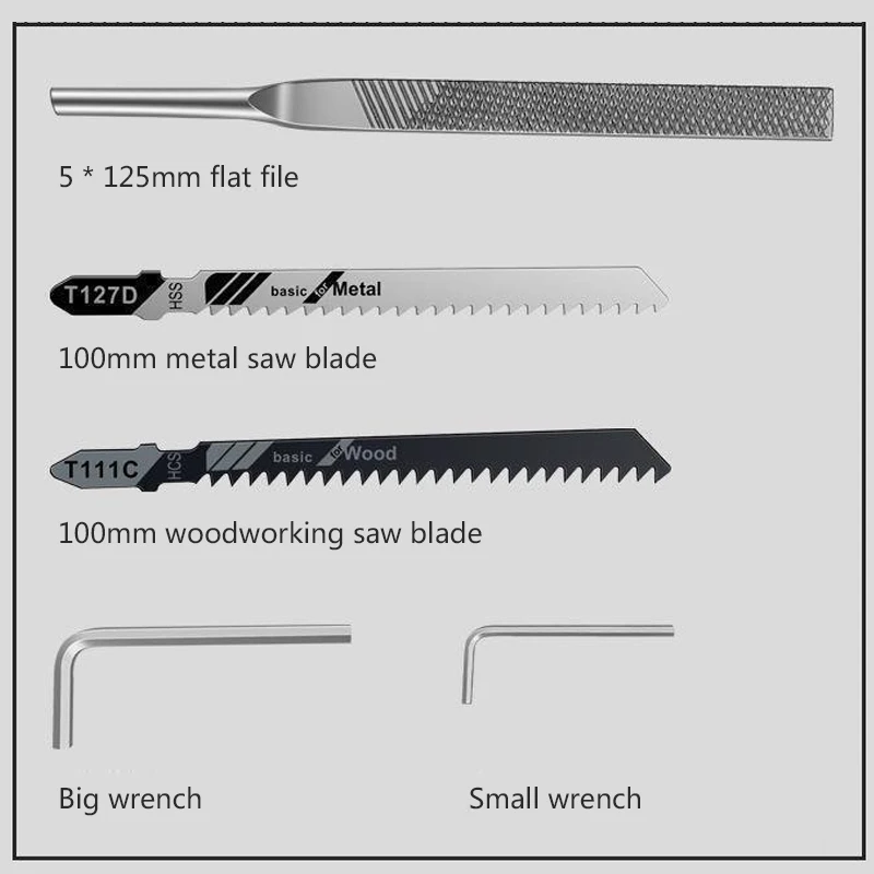 12V Electric Small File Reciprocating Metal Grinding Tool Rubbing Iron Wrong Knife Machine Stabbing Knife Steel File Woodworking