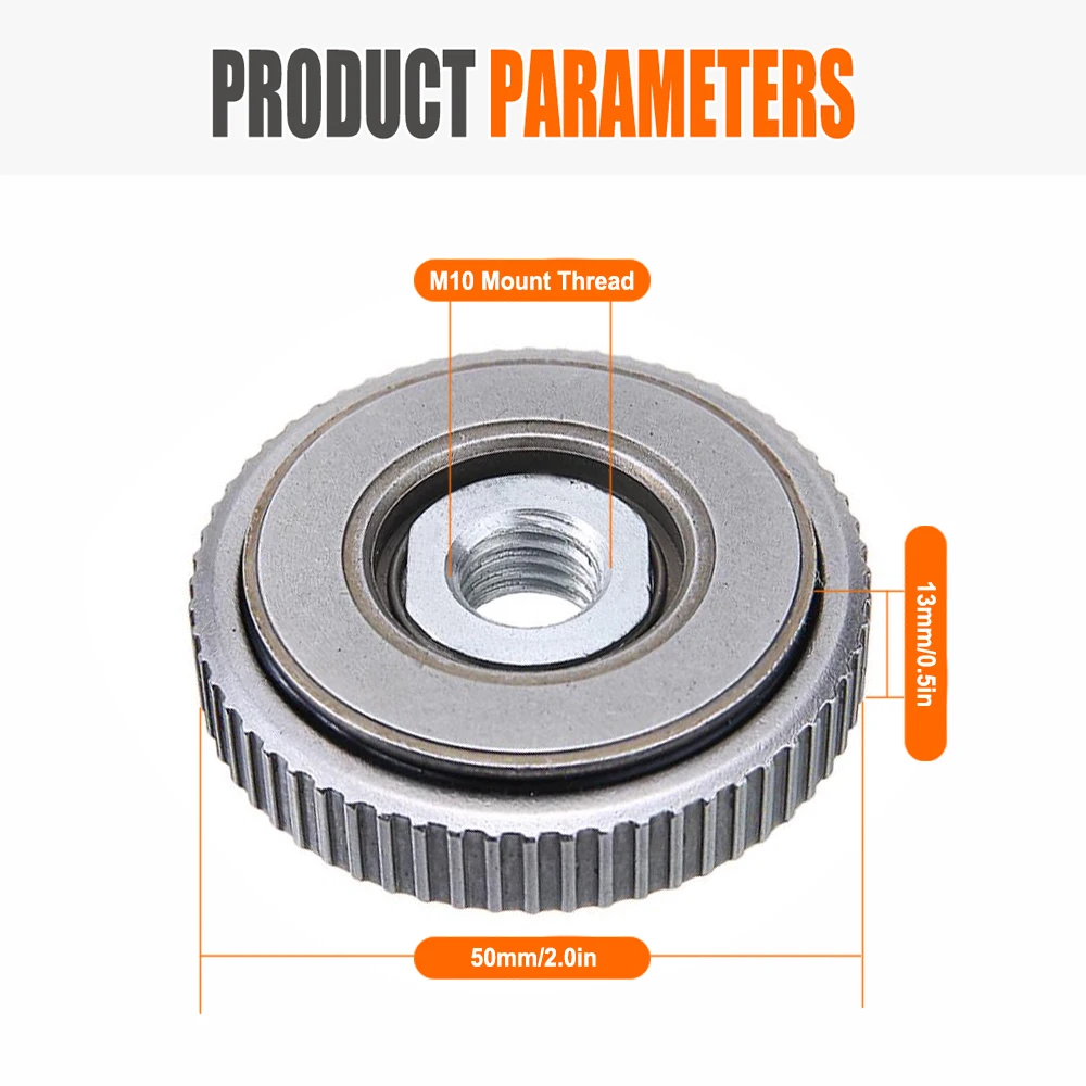 جديد العالمي موضوع زاوية طاحونة لوحة الضغط الإفراج السريع زاوية طاحونة شفة الجوز ملحق لاستبدال لقط أداة