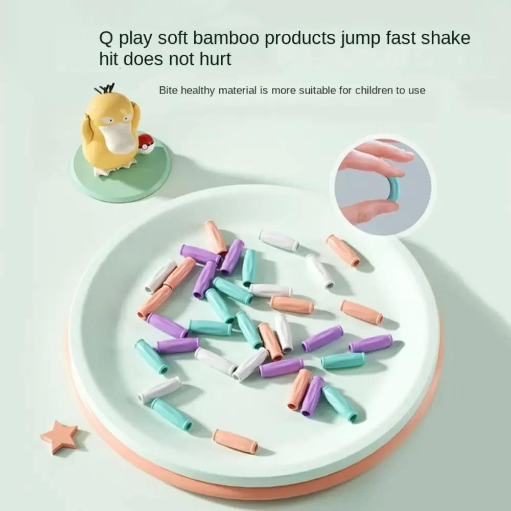 معدات الصالة الرياضية الخيزران المشتركة سباق الانتقال حبل 2.8 متر المضادة للانزلاق امتحان القفز حبل دائم المهنية الرياضة حبل ممارسة