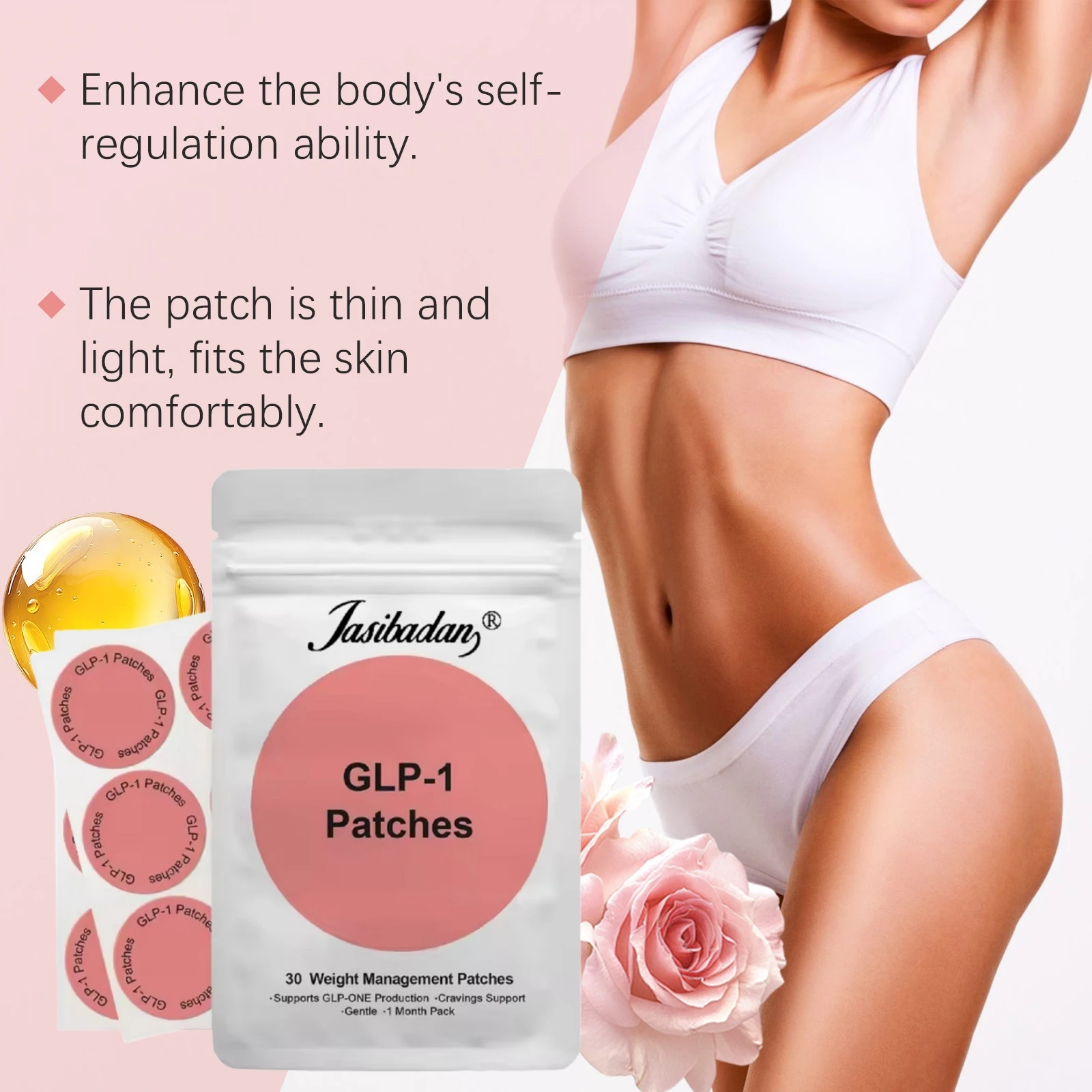 

30/60/90/120 шт. пластыри для похудения Glp 1, пластыри для похудения, пластыри для похудения на нижнюю часть живота, пластырь для похудения Glp 1, пластыри для похудения