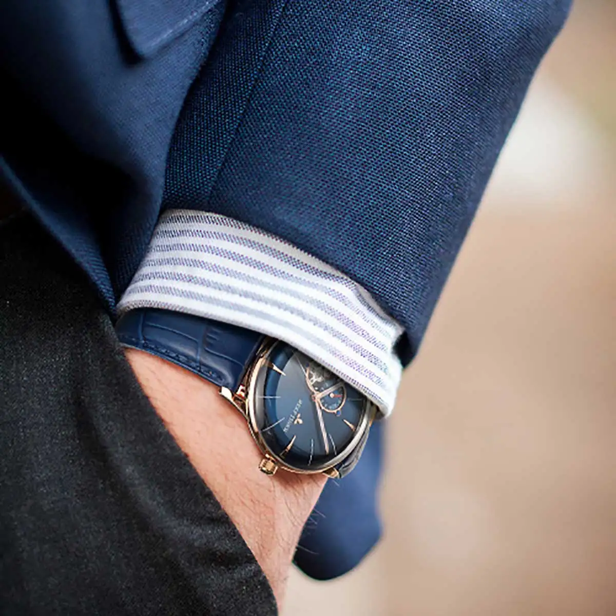 Reloj Automático Reef Tiger para hombre, reloj de pulsera mecánico Vintage de 40mm, resistente al agua hasta 50M, burbuja luminosa, espejo de zafiro, esfera con mecanismo al descubierto