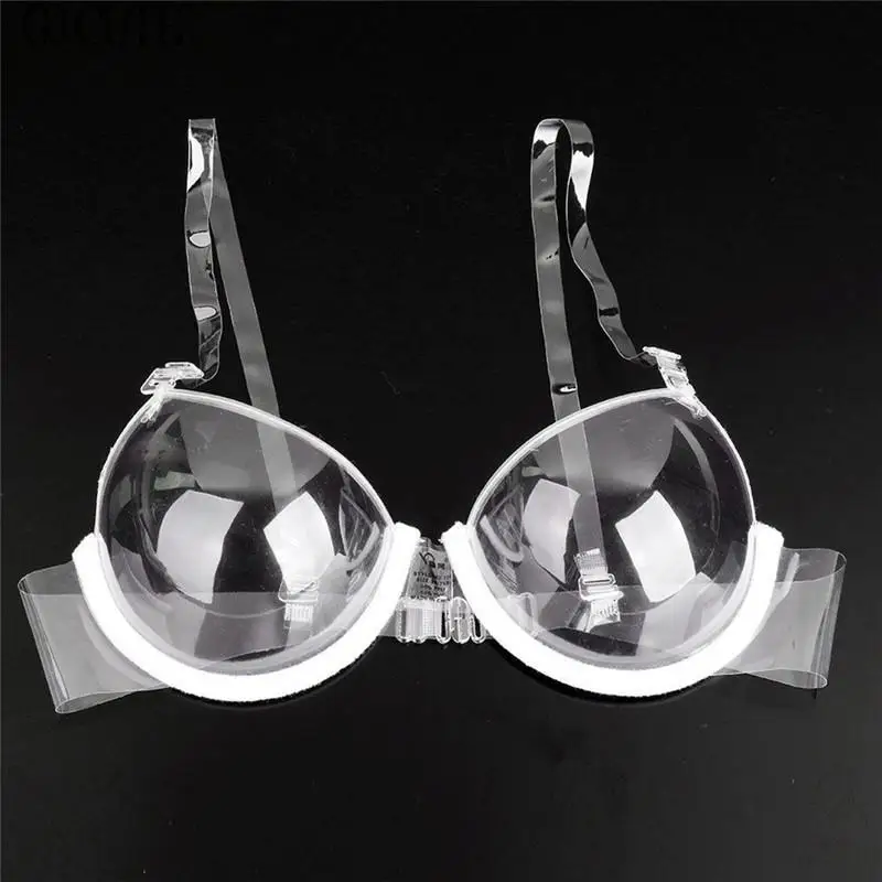 Fashion Transparent Clear Push Up Bra Strap Invisible Bras Women Underwire New