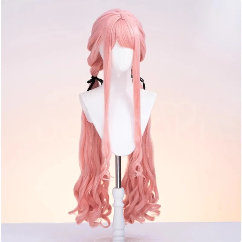 Nikki-Cosplay Infinity Nikkii, vestido rosa dulce de Lolita, disfraz de Navidad y Año Nuevo, peluca, traje de juego de rol para mujer, fiesta de princesa para niñas