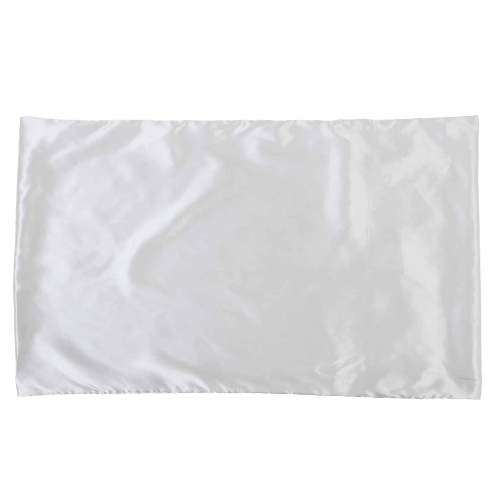 

Ice Silk Pillowcase Light Grey Soft Cooling Breathable For Bed Hotel Travel Pillow Cover Silky Pillowcase Bedding Pillow