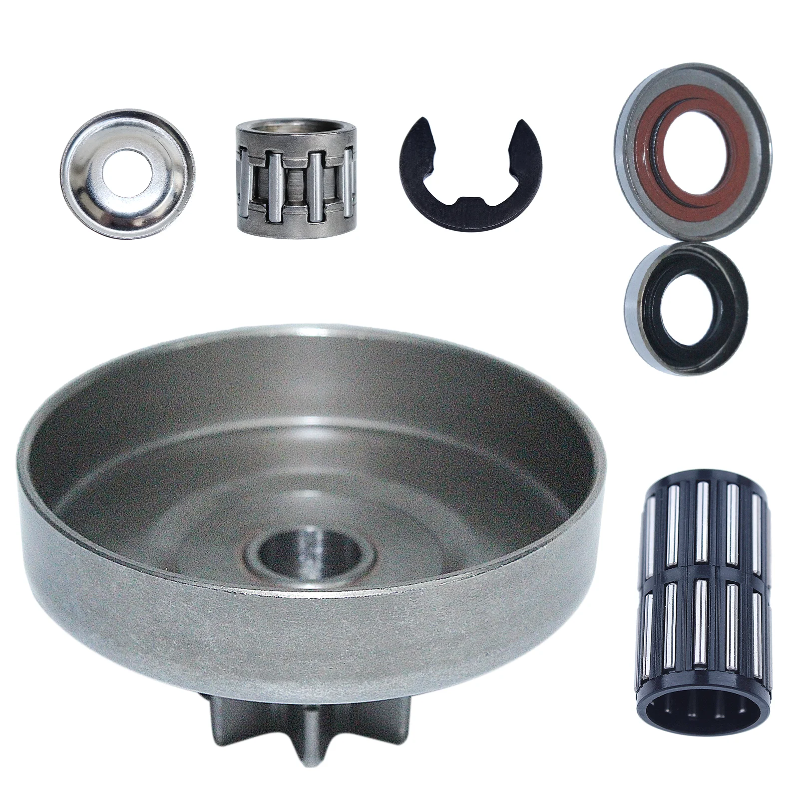 325 "7T Koppeling Trommellager Naaldring Set Voor Stihl 028 028av 028wb Kettingzaag 1118 640 2001