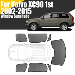 Custom Magnetic Car Window Sunshade For Volvo XC90 1st 2002 - 2014 Curtain Mesh Front Windshield 2008 2009 2010 2011 2012 2013