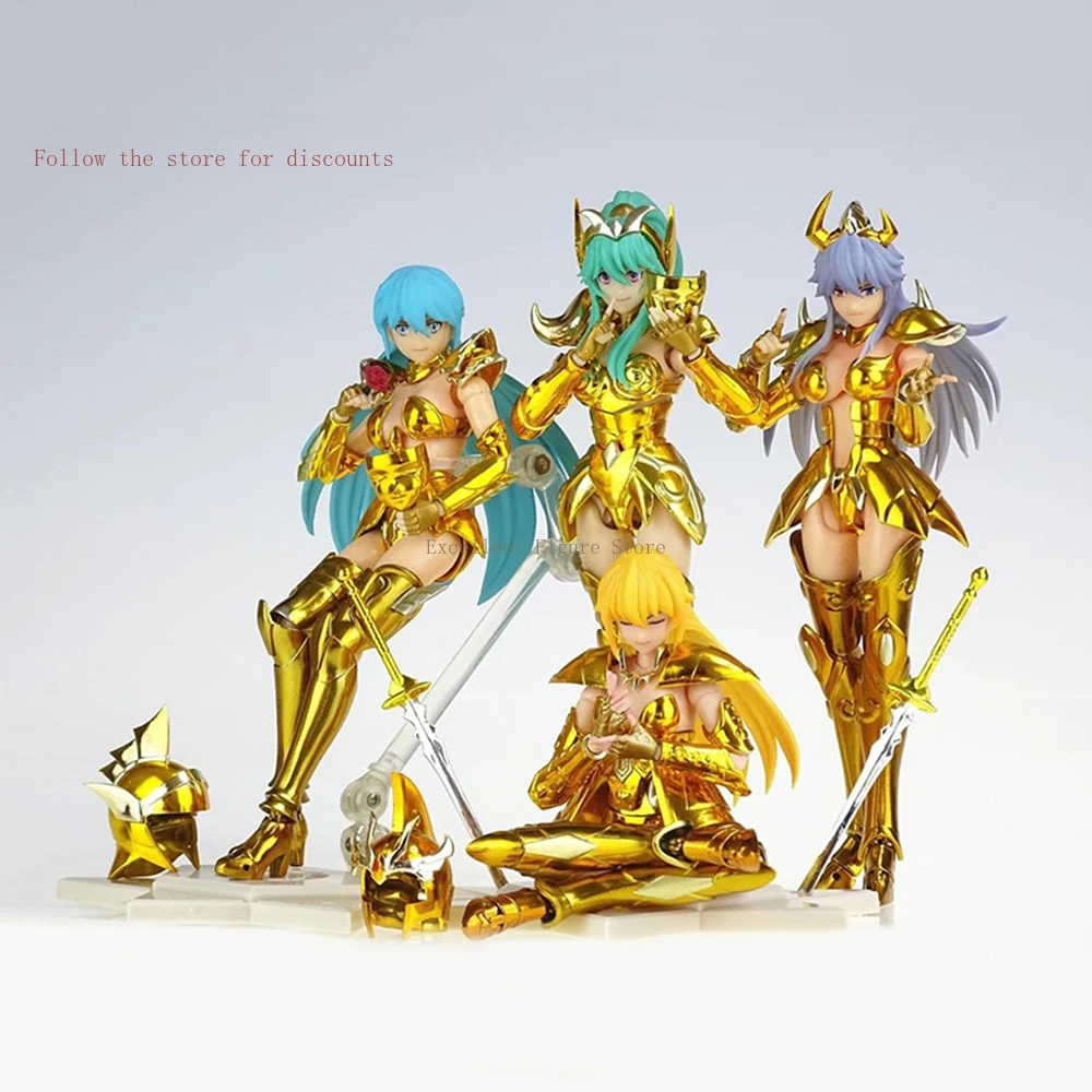 

In Stock GT Saint Seiya Cloth Myth EX Holy Sacred Contract Female Scorpio Geraldine Metal Armor Collection Figure Toys Gifts