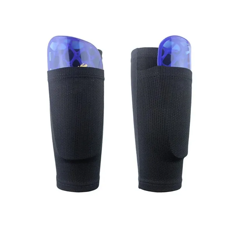 1Pair Soft Breathable Nylon Football Shin Holder Instep Socks Soccer Shin Pads Cover Instep Socks Leg Guard Sleeves Sports Suits