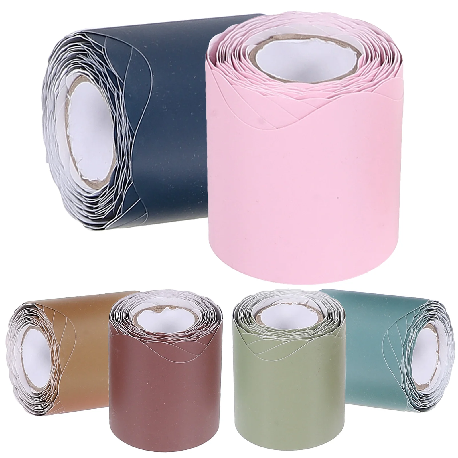 6 لفات 10 متر لوحة الإعلانات الحدود البوهيمي اللون السبورة الديكورات الفصول الدراسية مكتب جدار ديكور مقاومة للاهتراء الحدود