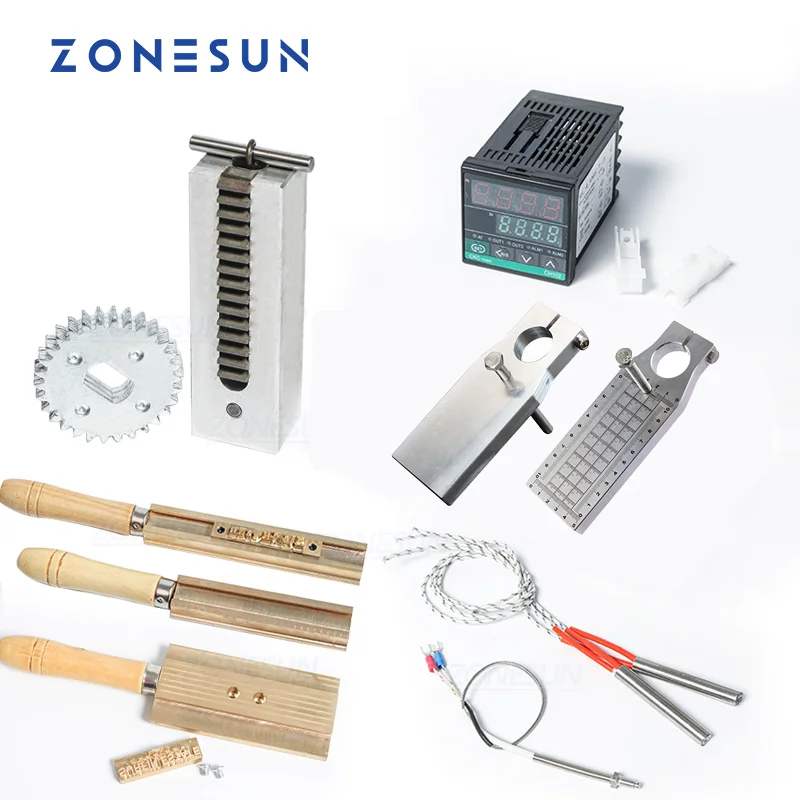 ZONESUN Heat Press Hot Stamping Machine Accessory Spare Parts Position Holder Foil Roll Holder T-Slot Workbench Heating Element