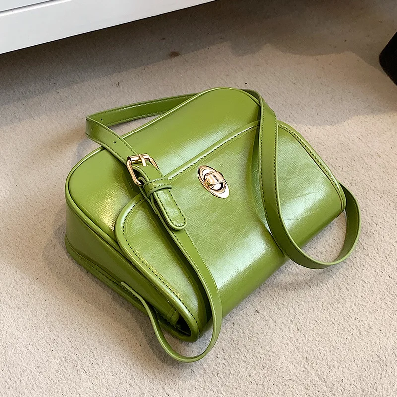 PU Leather Crossbody messenger Bags for Women 2023 Trend Fashion Summer Ladies Handbags Brand Casual Shoulder bag green bolsa