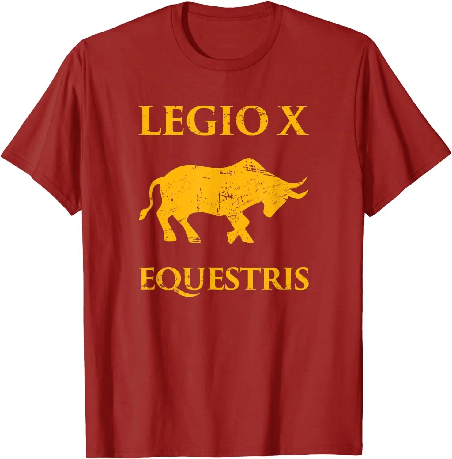 Legio X Equestris - History of Ancient Rome / Julius Caesar T-Shirt Short Sleeve Casual Cotton O-Neck Summer Tees