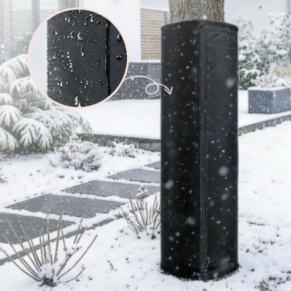 Winter Protection Tree Trunk Cover Protect Trees From Frost Damage Frost Sleeve 210D Oxford Material Triple-layer Insulation