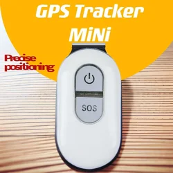 Rastreador GPS portátil impermeável, Posicionamento em tempo real, Mini Locator, Crianças idosas