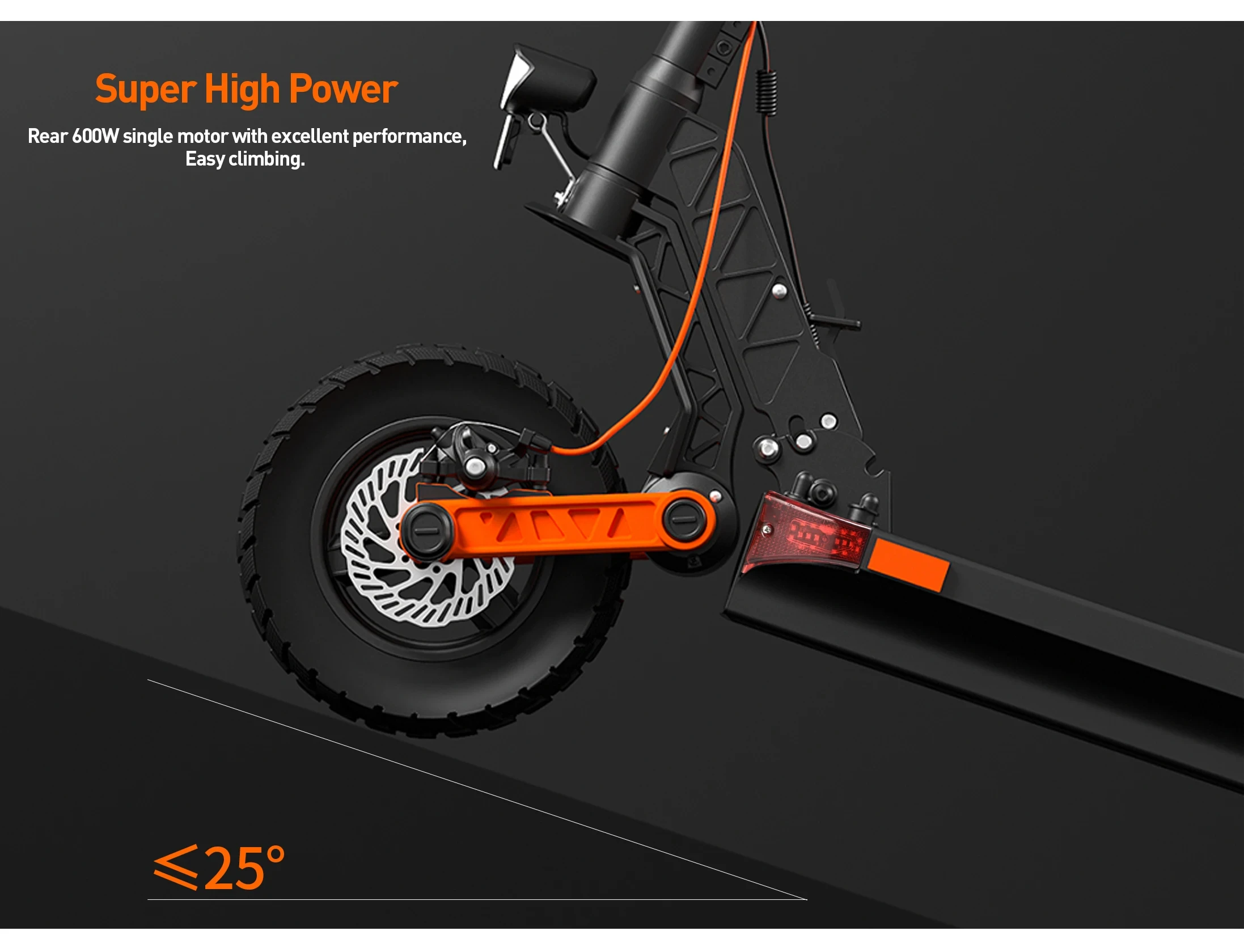 JOYOR S8 Elektroroller 600W Motor 48V26AH Geschwindigkeit 48km/h Maximale Reichweite 75-90km Aluminiumlegierungs-Karosserie 10-Zoll-Reifen Pendler-E-Scooter – Detail 4