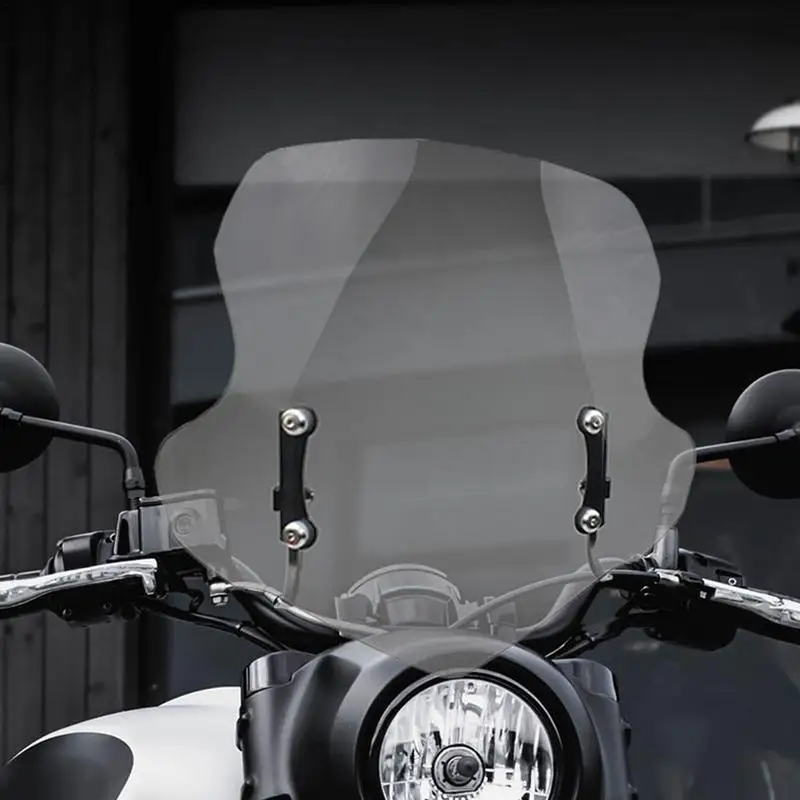 Acrylic Thickened Motorbike Windshield Scooter Wind Deflectors Stylish Motorcycle Wind Screen Motorcycle Modification Supplies