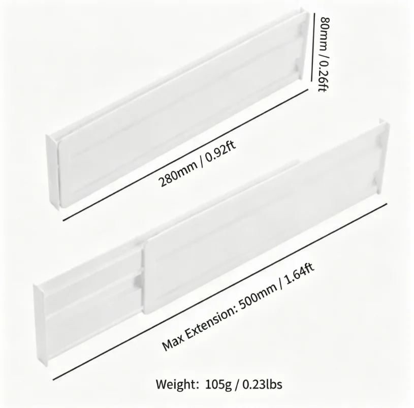 Separadores Ajustables para Cajones product image