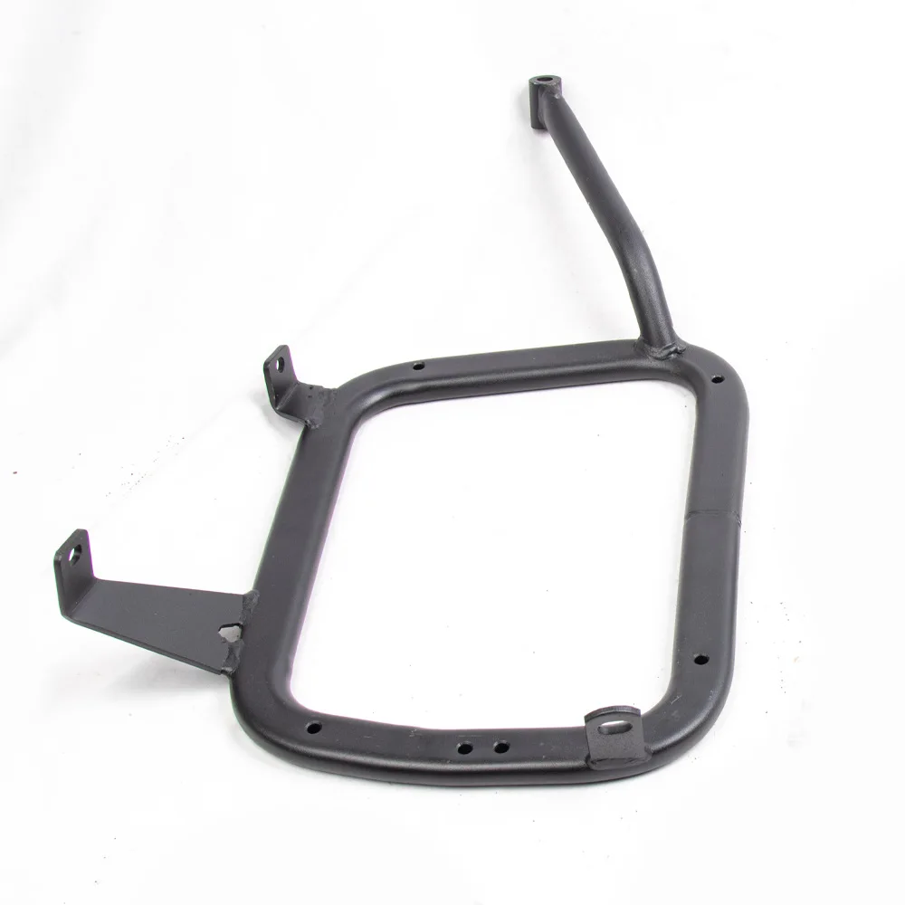 Motorcycle Side Panniers Rack Frame Top Box Case Saddlebag Bracket Pannier Stainless Steel Luggage Racks for QJMOTO X650