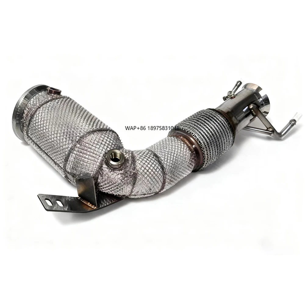 

Stainless Steel Exhaust Downpipe with Heat Shield for 120I 125I B48 2.0T 2017-2023 High-temperature Resistant Car Exhaust