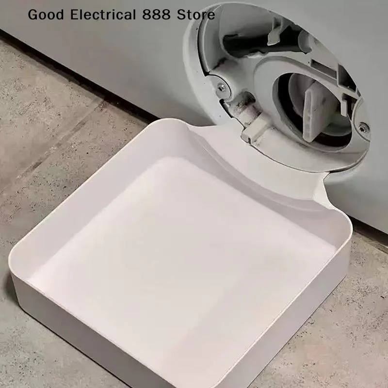 Washing Machine Drain Water Collection Tray, No Overflow, Lint Filter and Foreign Object Collection Drip Tray, Clean Laundry Roo