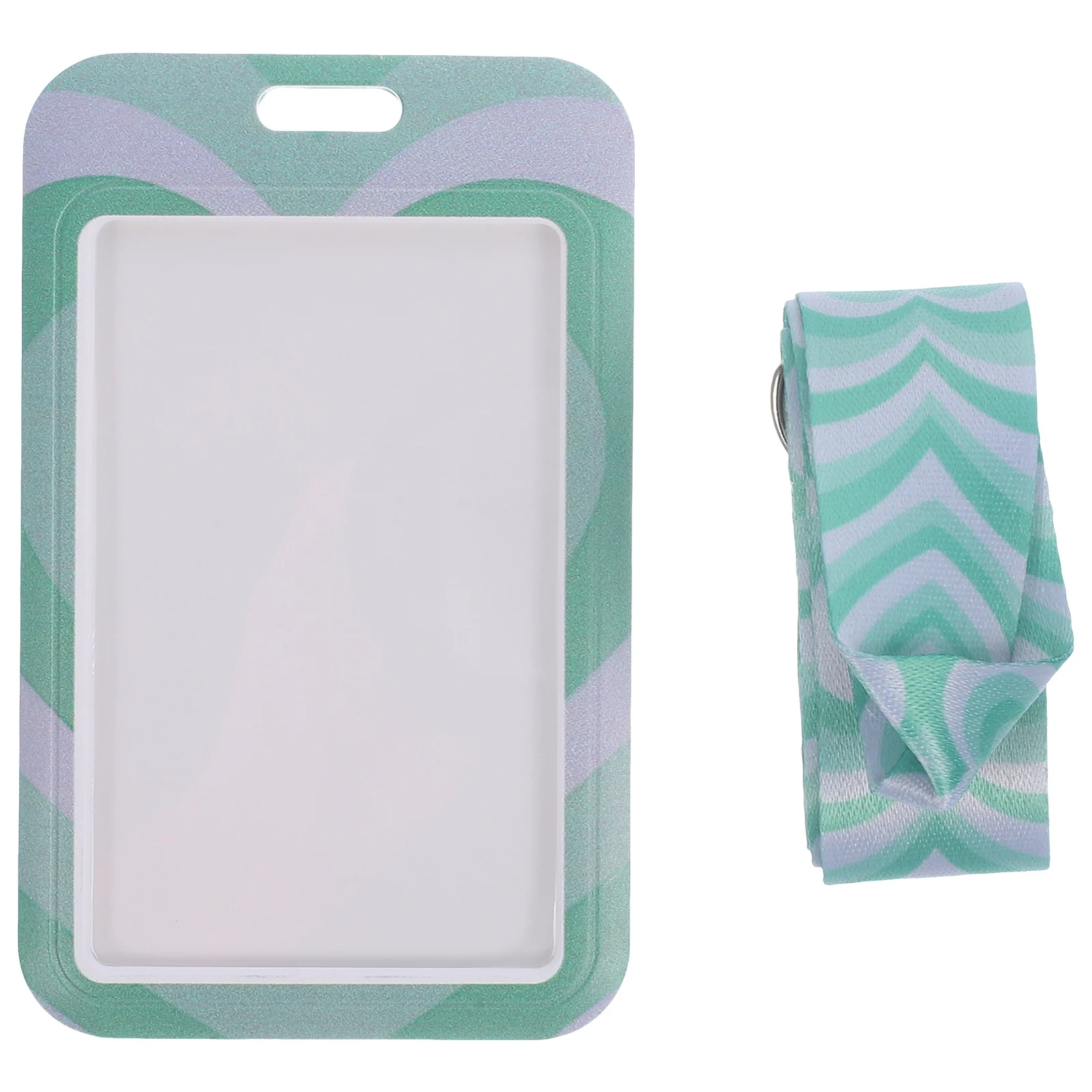 1 مجموعة حامل بطاقات التعريف الشخصية تصميم بسيط المضادة للخدش شارة حامل للطلاب المعلمين الأطباء العمل اسم غطاء العلامة بطاقة المحمولة #1