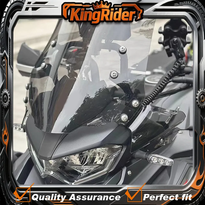 TRK 502 TRK 502 X Front Left Right Motorcycle Side Panel Windshields Windscreens Deflector For Benelli TRK502 TRK502X BJ500GS-A