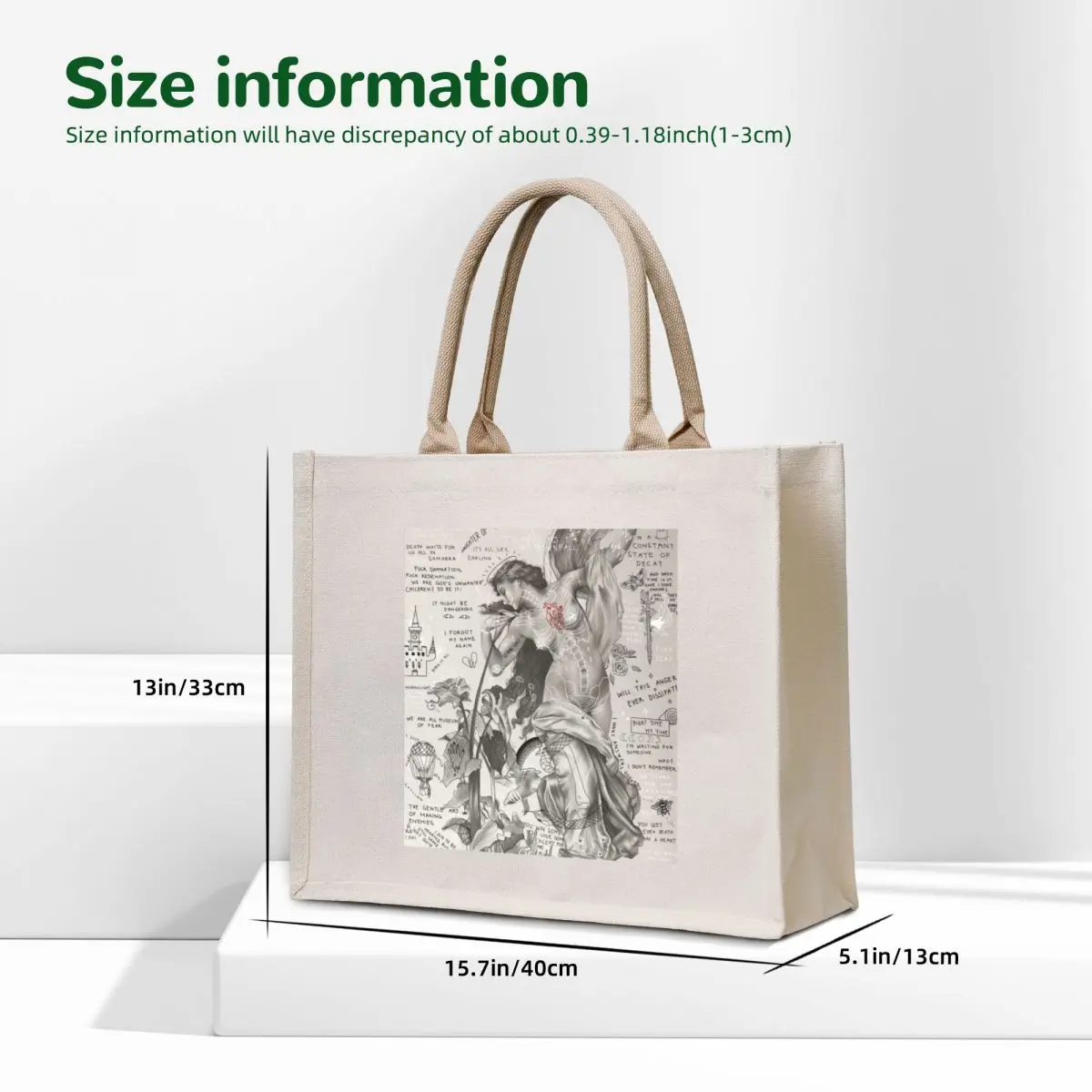 Vintage drawing of a woman Tote Bag bags for women free delivery bags eco bag folding tote bags aesthetic