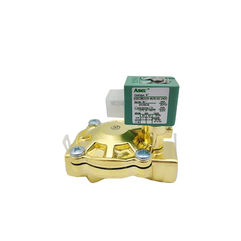 

SCE238D009 DC24 new original two-way water solenoid valve pneumatic components