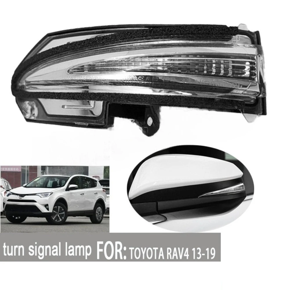 For RAV4 2013-2018 HIGHLANDER 2014-2019 Side rear view Rearview Mirror LED Turn Signal light indicator lamp 81740-0R010