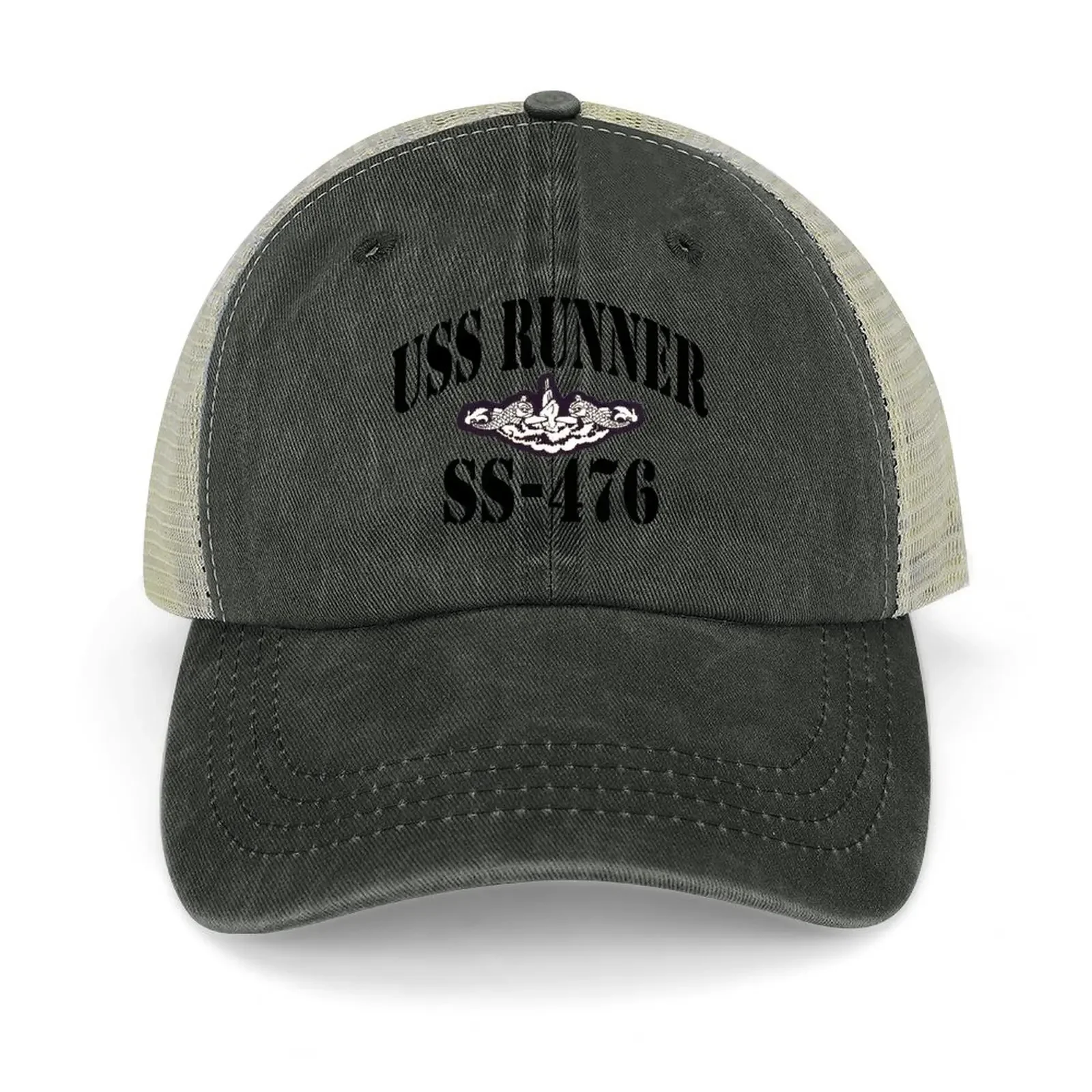 

USS RUNNER (SS-476) STORE Cowboy Hat Hood Trucker Cap Sunscreen hiking hat Hats Man Women's