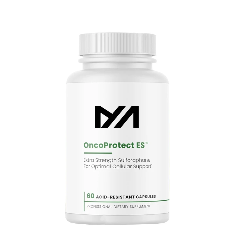 OncoProtect ES | Contains 60 milligrams of sulfate | Patented active broccoli seed extract converted by inosinase | Vegetarian