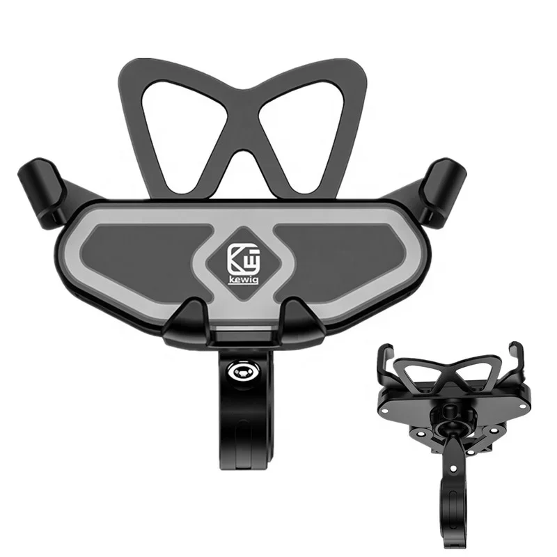 

Motorcycle Phone Mount Holder 360 Rotation Suitable Universal Rear Mirror Handlebar Cradle Holder for 4-7inch Smartphone