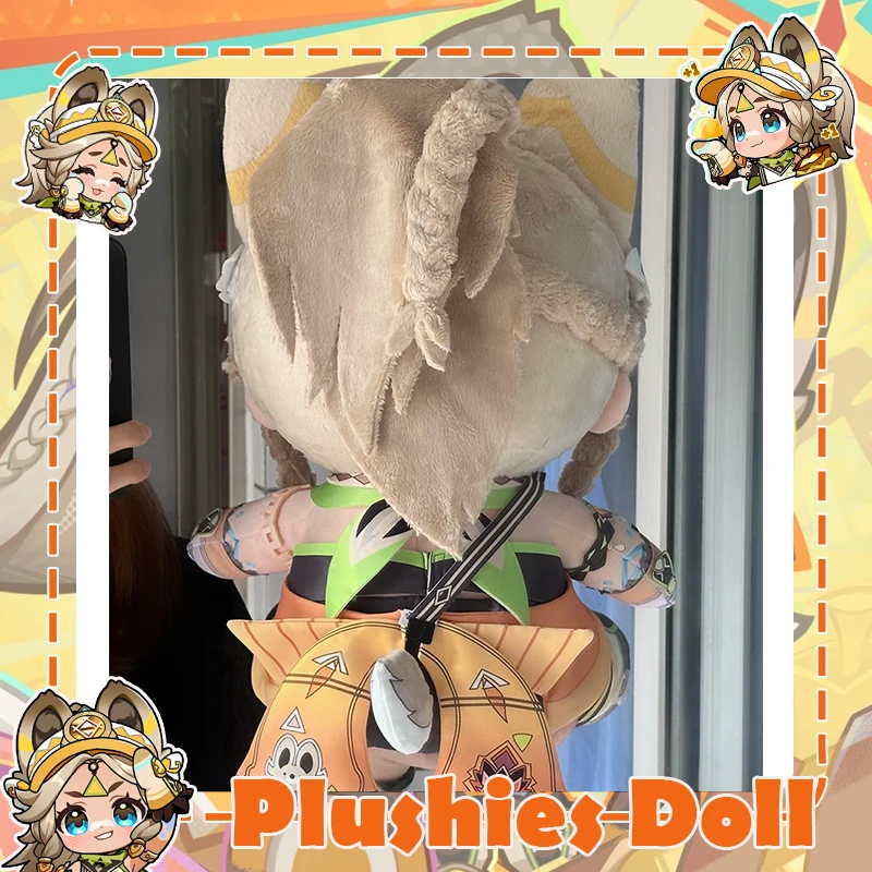 ゲーム原神インパクトカチナぬいぐるみ綿ぬいぐるみ座っているおもちゃぬいぐるみソフトアニメ役割抱き枕フィギュア 40 センチメートル大サイズ