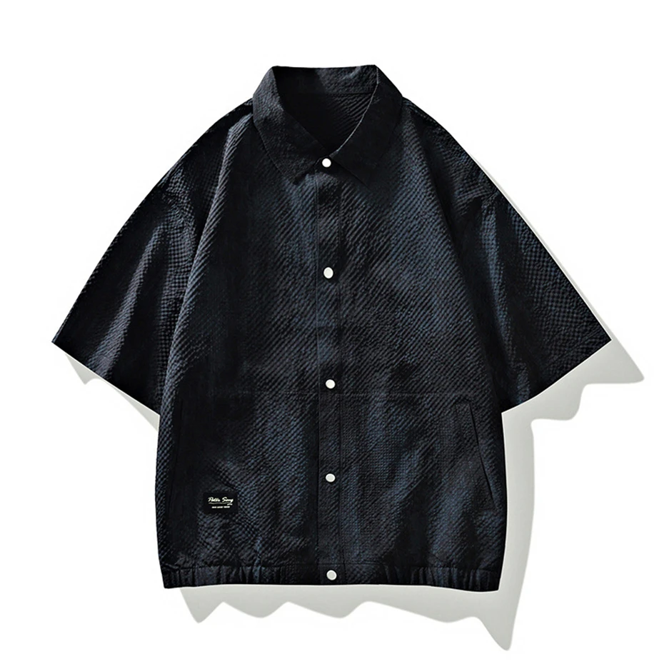 Tie Dye Shirt Men Plus Size 8XL Summer Short Sleeve Shirts Male Fashion Casual Tops Big Size 8XL